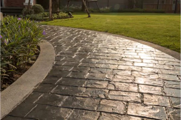 driveways and patios - all pro cary concrete contractors cary, nc